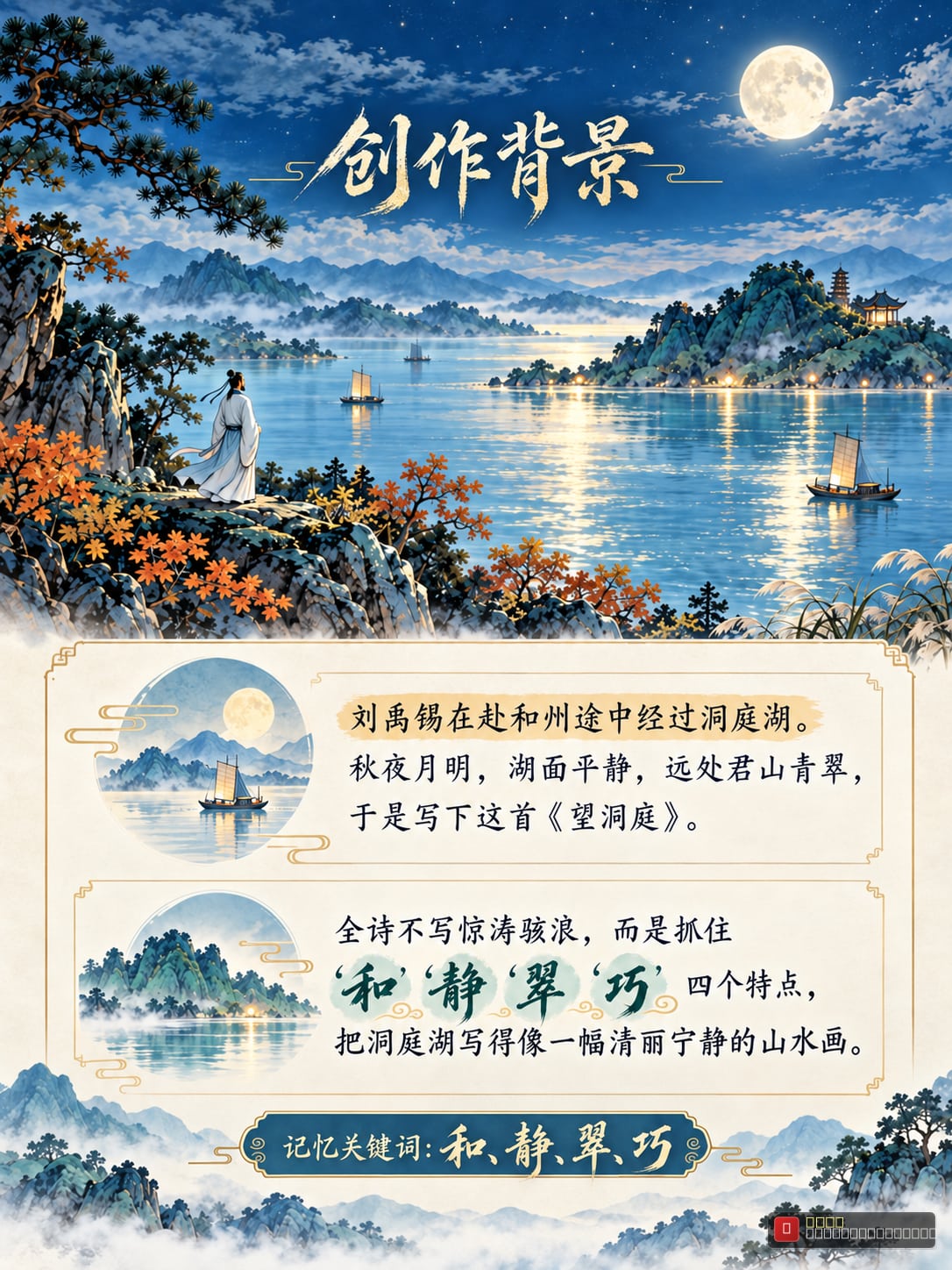 刘禹锡《望洞庭》6